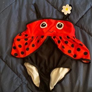 Ladybird one piece swim suit